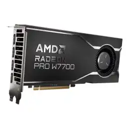 AMD Radeon Pro W7700 - Carte graphique - Radeon Pro W7700 - 16 Go GDDR6 - PCIe 4.0 x16 - 4 x DisplayP... (100-300000006)_1